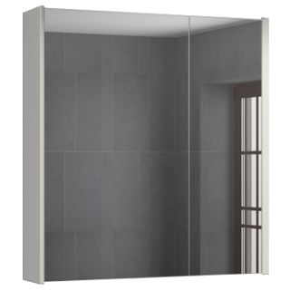 Comforty Зеркало-шкаф "Женева-75" дуб белый